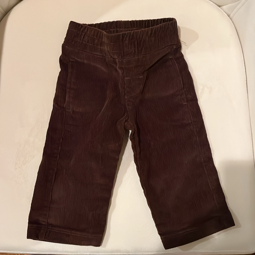 Beaufort Bonnet Company TBBC Sheffield Pants Chocolate Corduroy 0-6 months NWOT